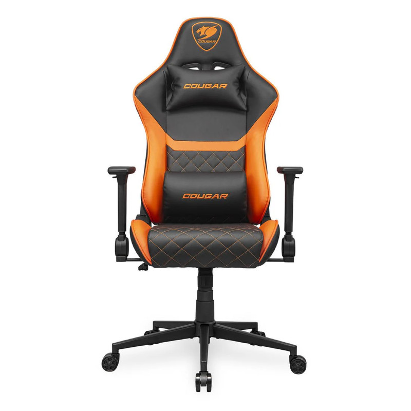 Cougar Armor One V2 F Gaming Chair - Black/Orange - كرسي